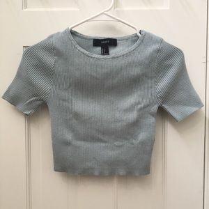 BASIC RIBBED KNIT TOP